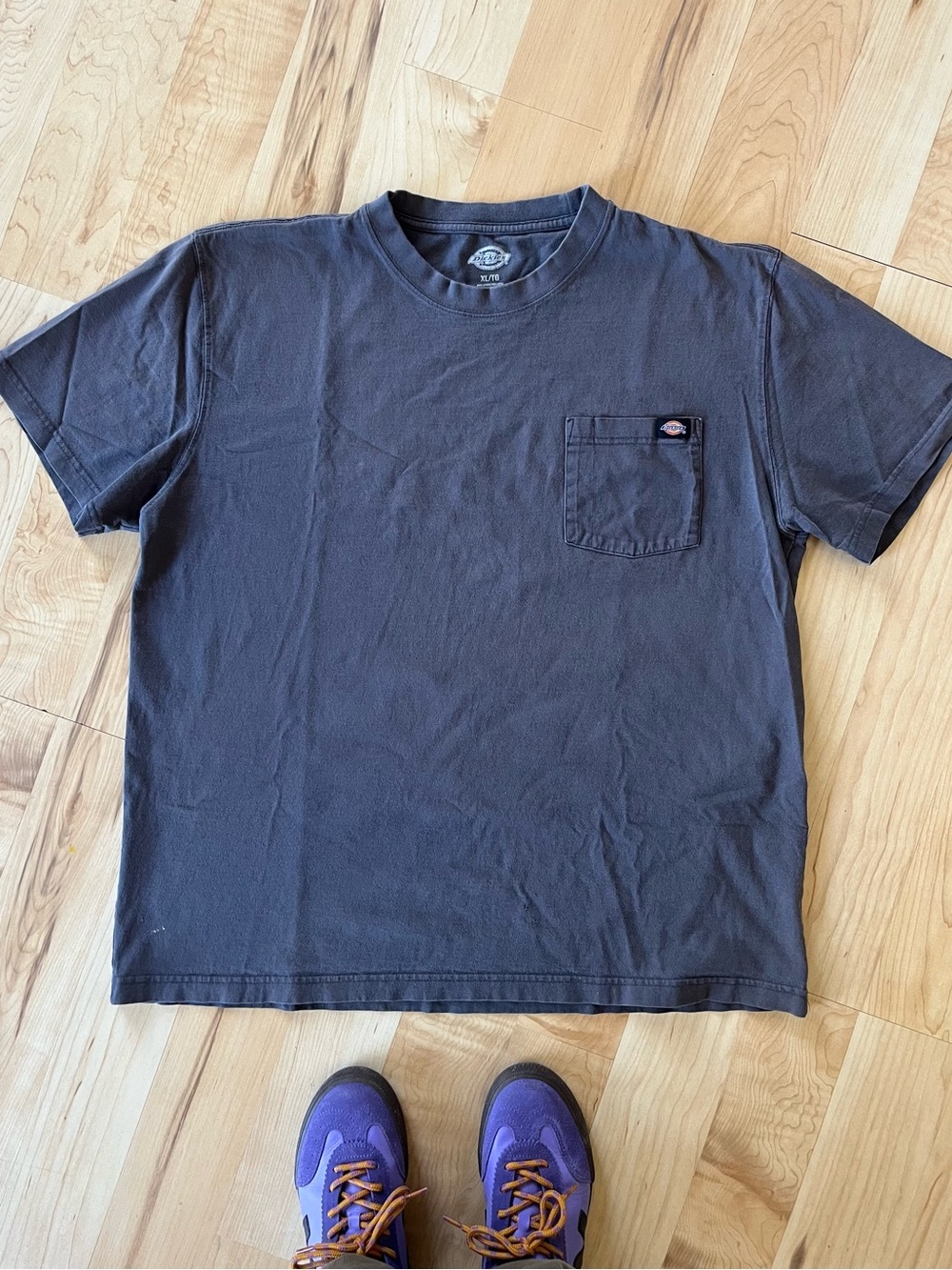 Dickies Men’s Charcoal Short Sleeve Pocket Tee